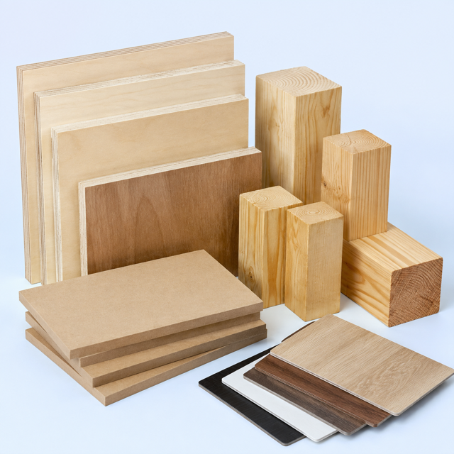 Wood, Plywood & Boards