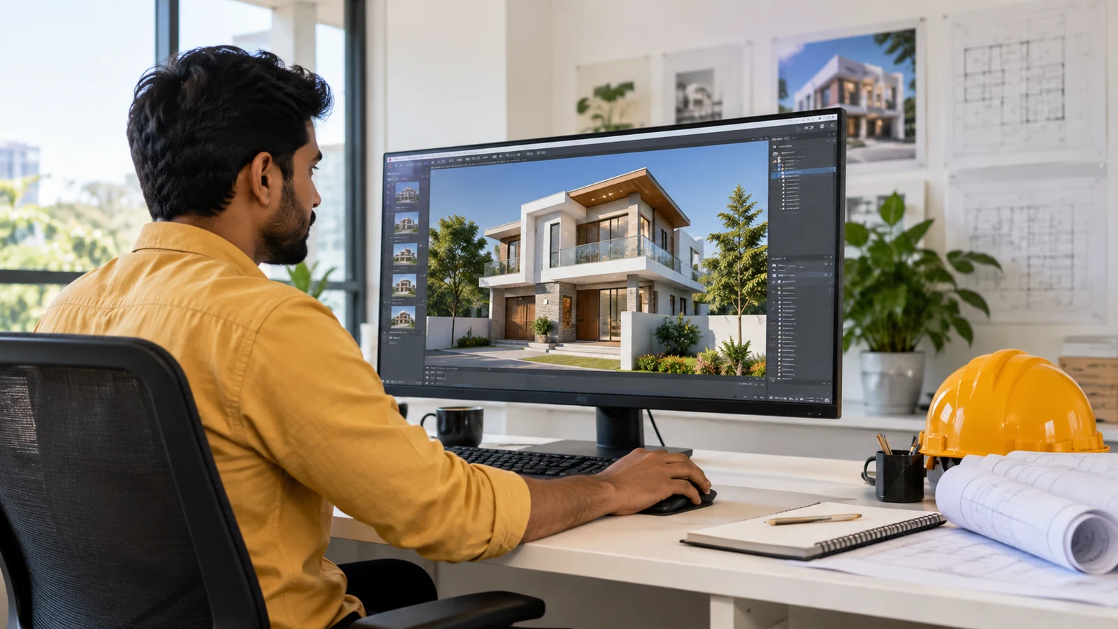 3D building visualization service