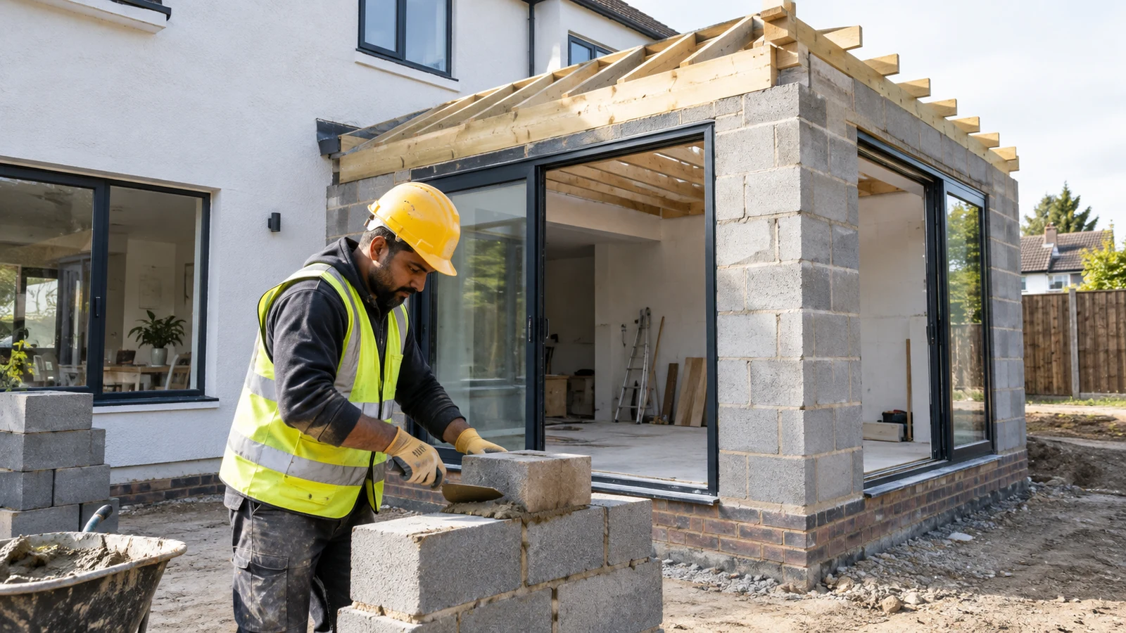 Building extensions service