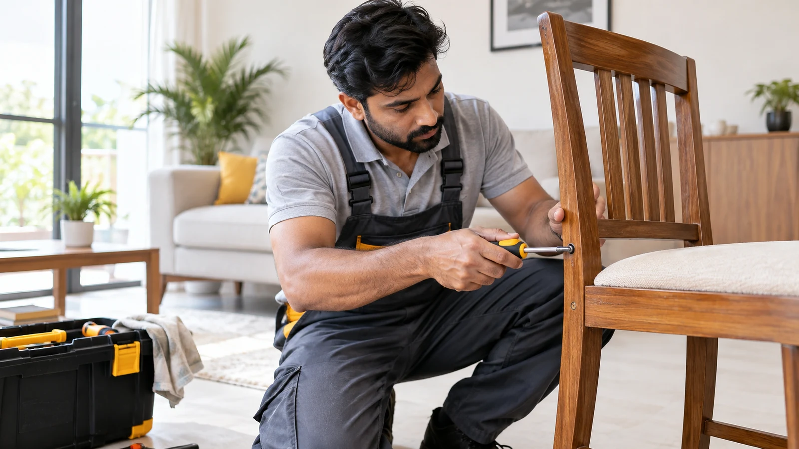 Furniture repair service