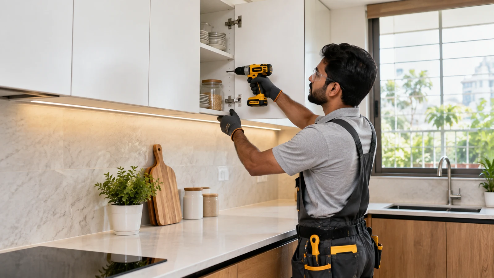 Kitchen cabinets service