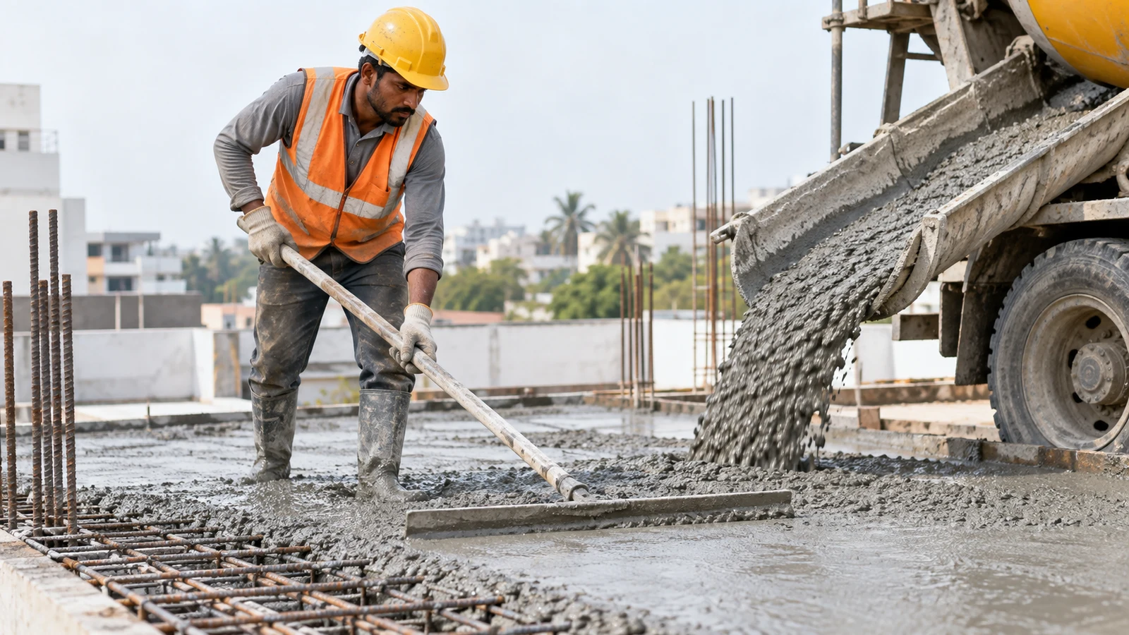 Concrete work service