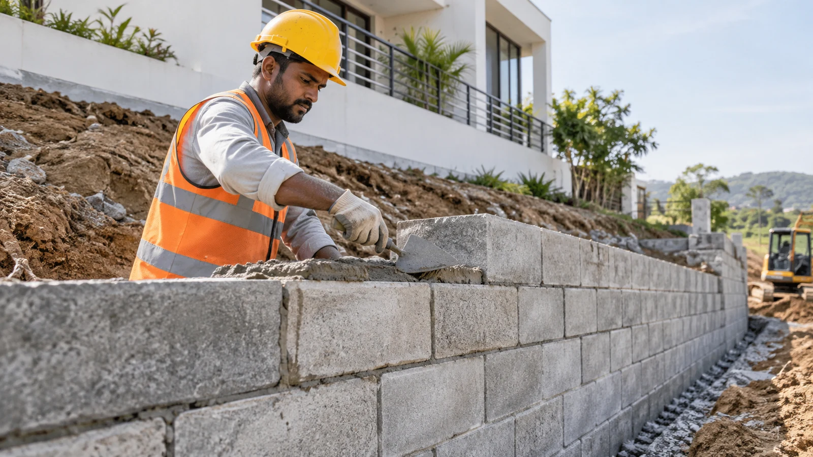 Retaining walls service