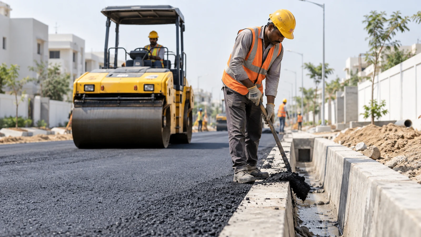 Road and drainage work service