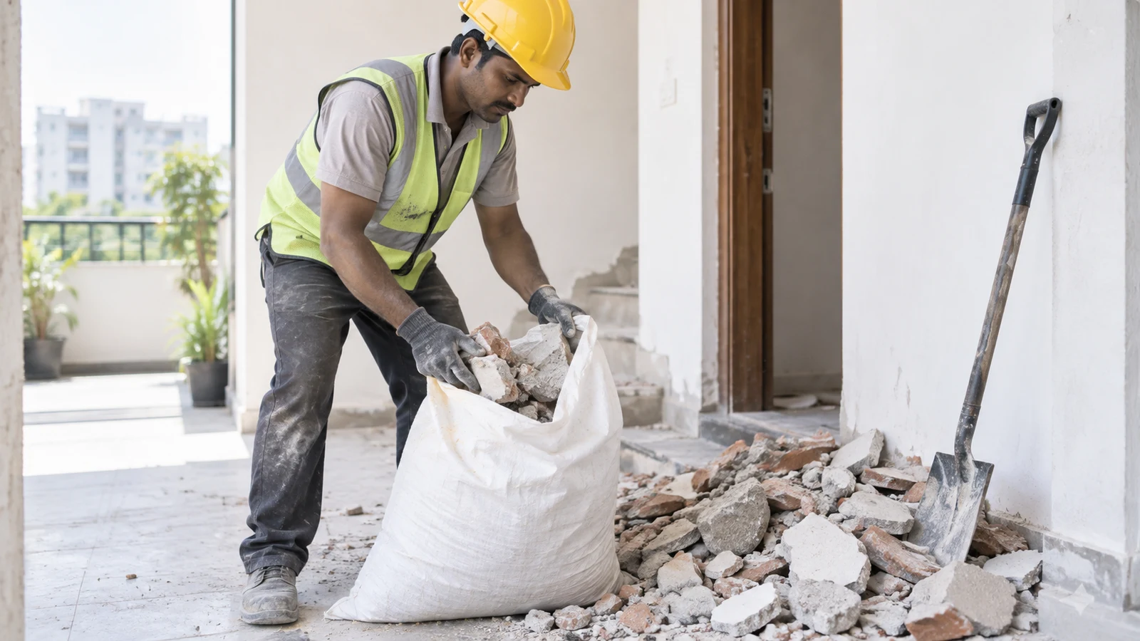 Waste and debris removal service