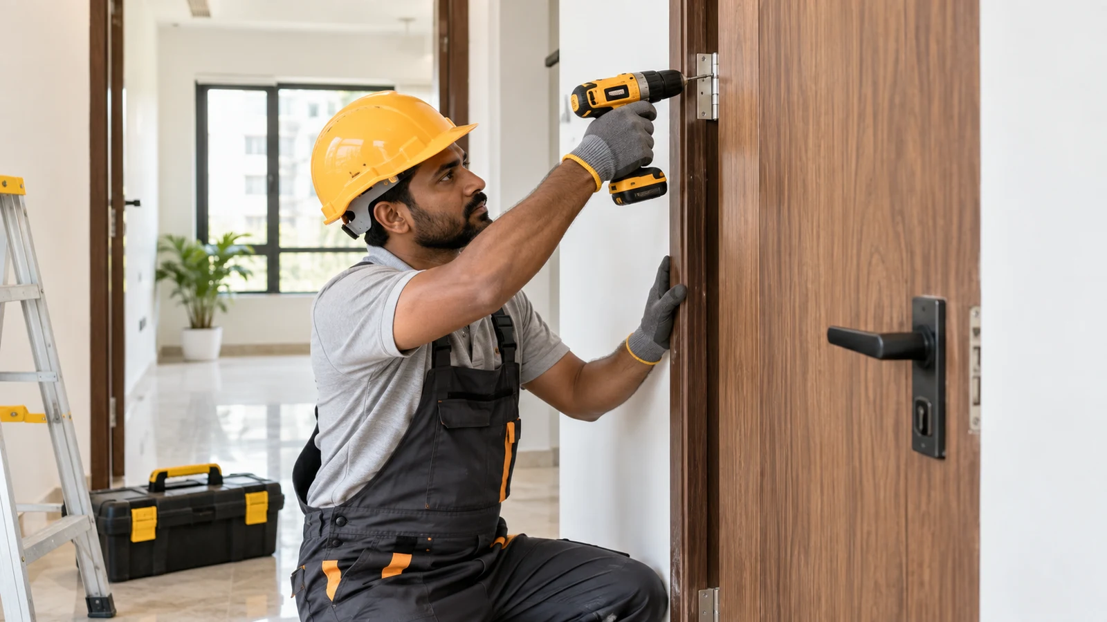 Door installation service