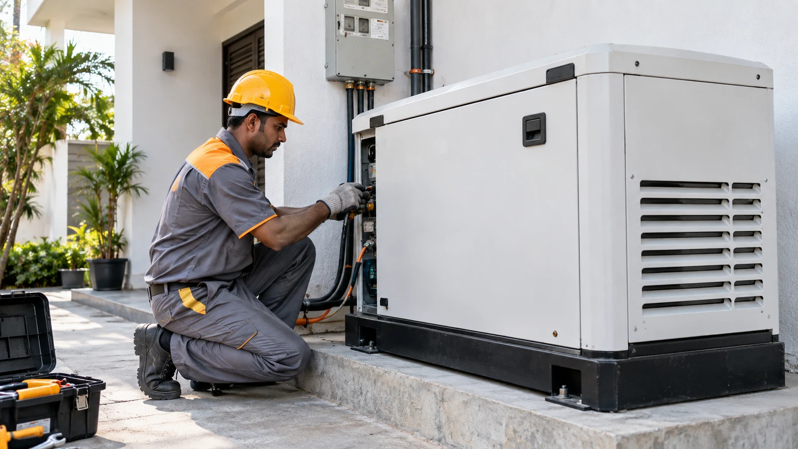 Generator installation service