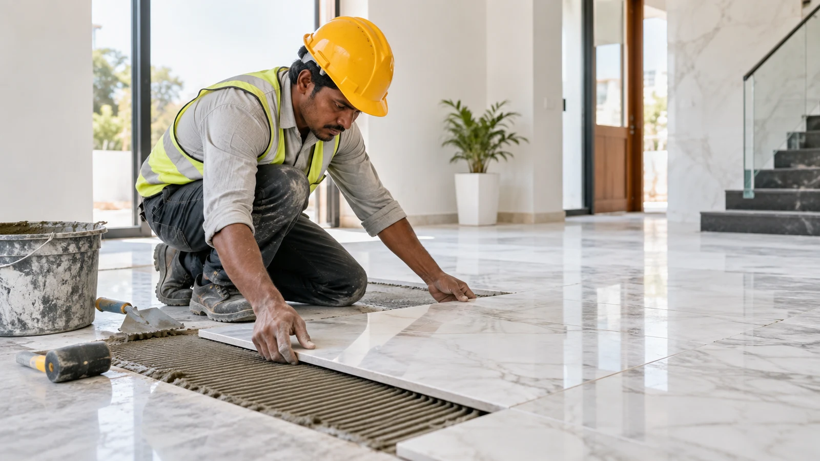 Marble installation service