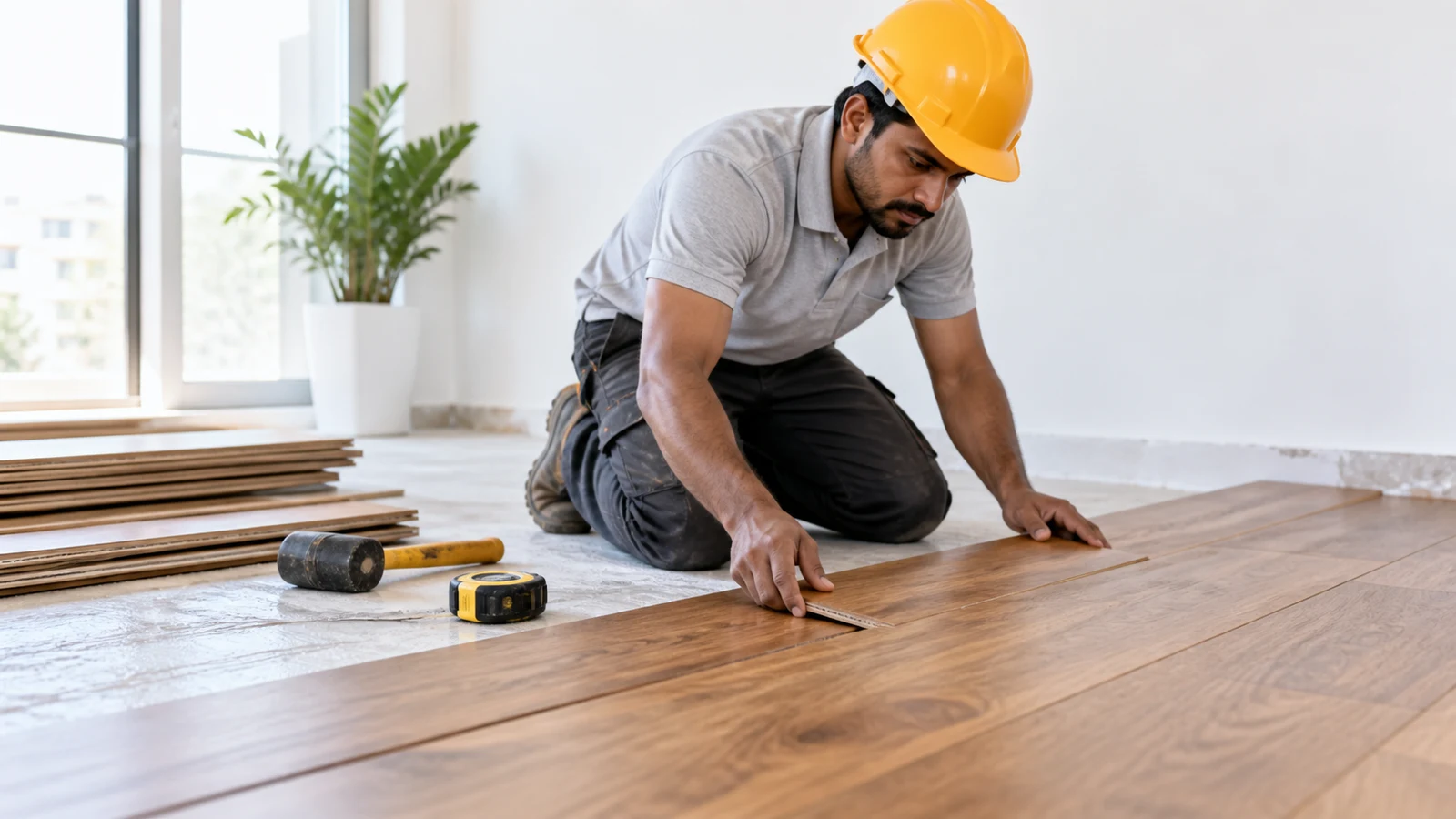 Wooden flooring service