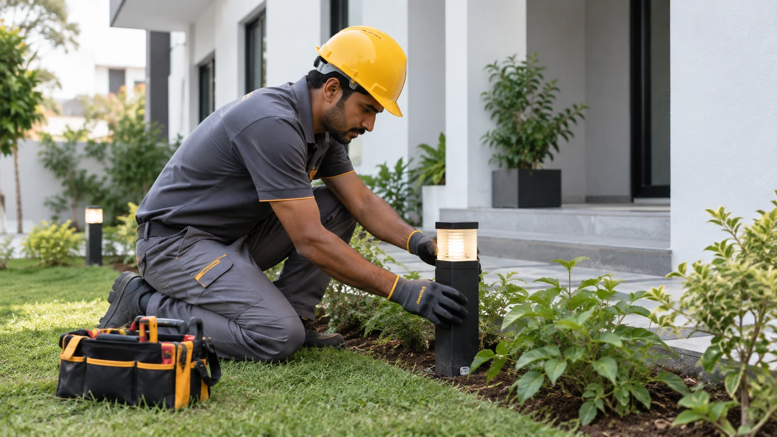 Outdoor lighting service