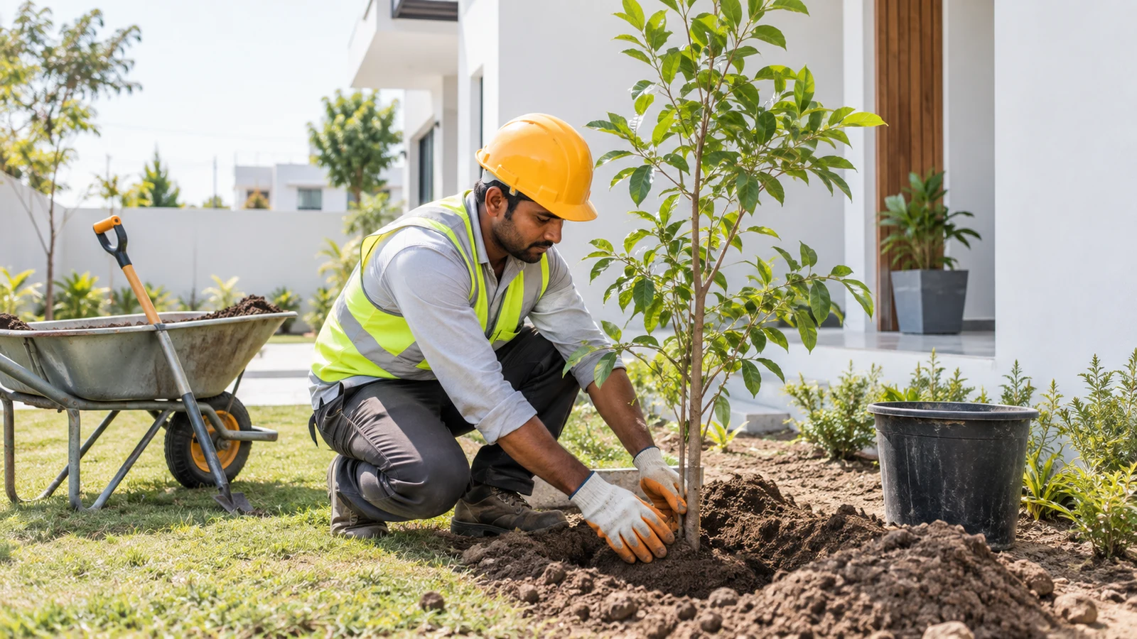 Tree and plant installation service