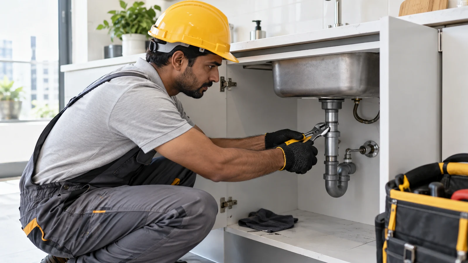 Plumbing maintenance service