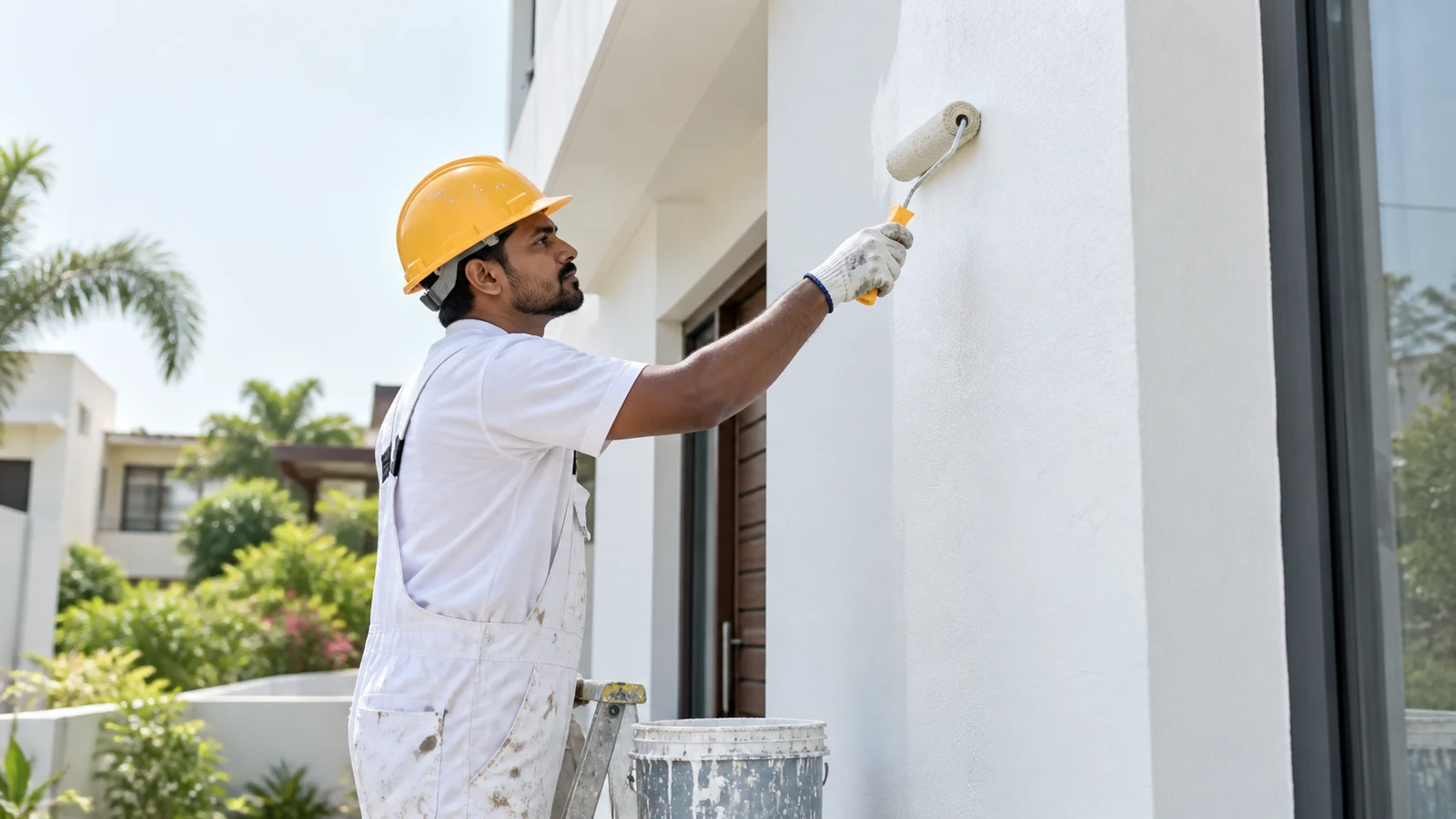 Exterior painting service