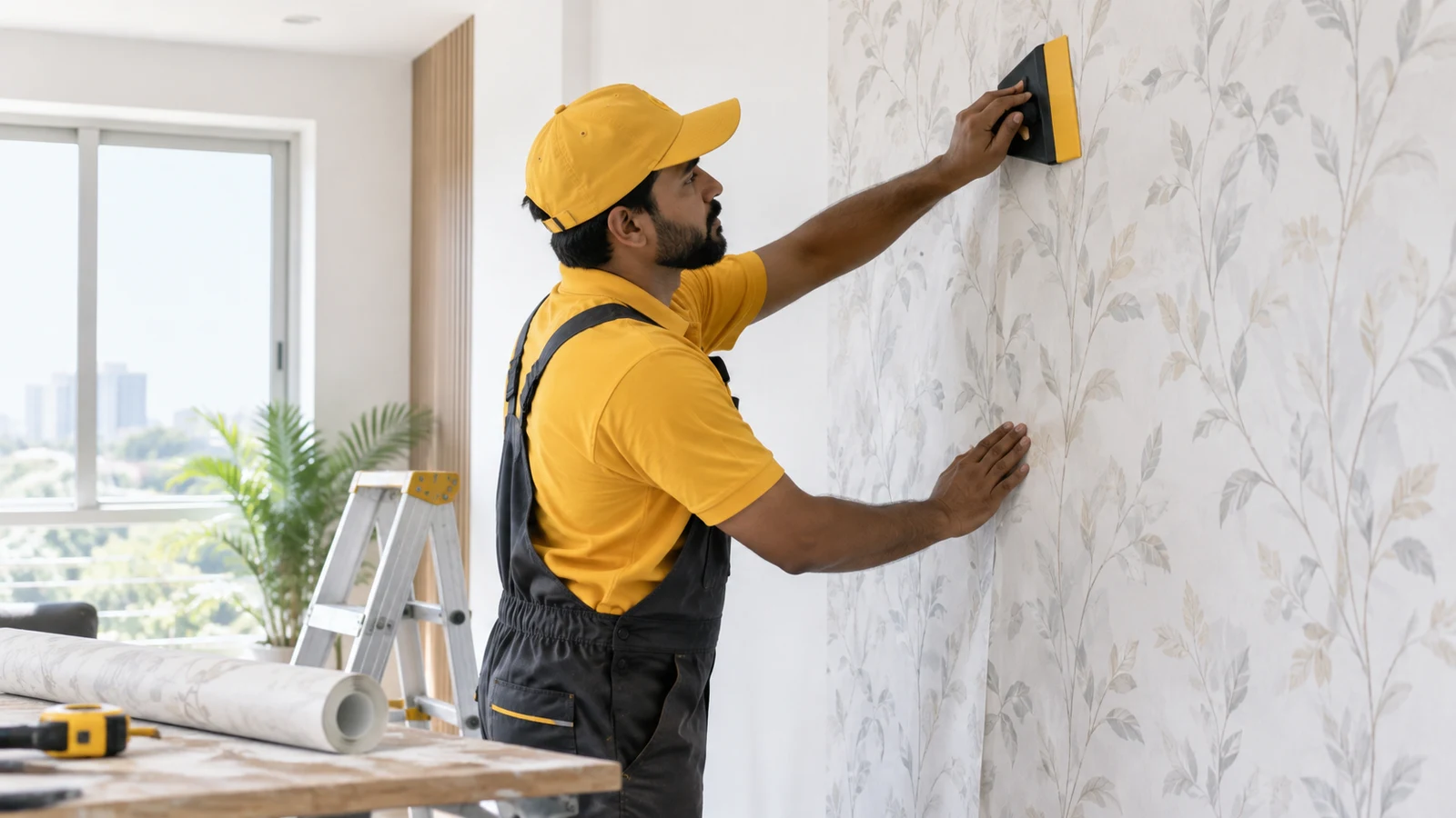 Wallpaper installation service