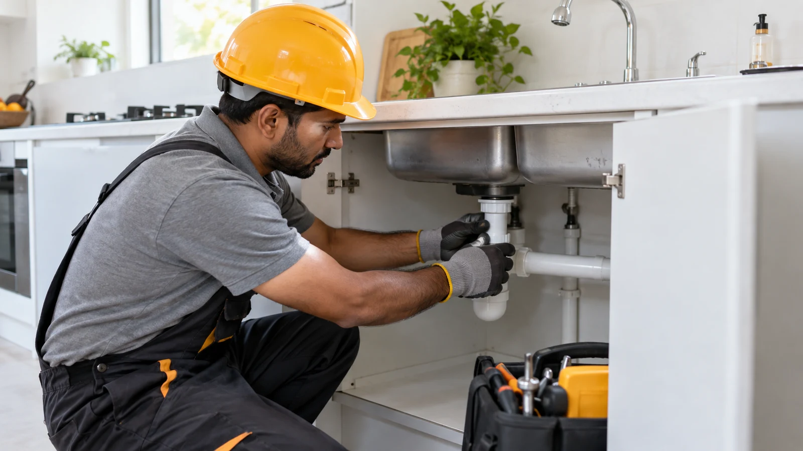 Kitchen plumbing service