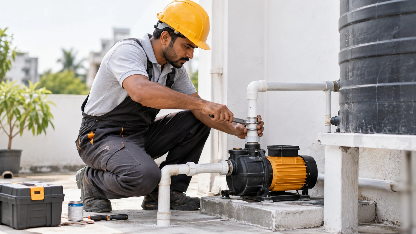 Pump installation service