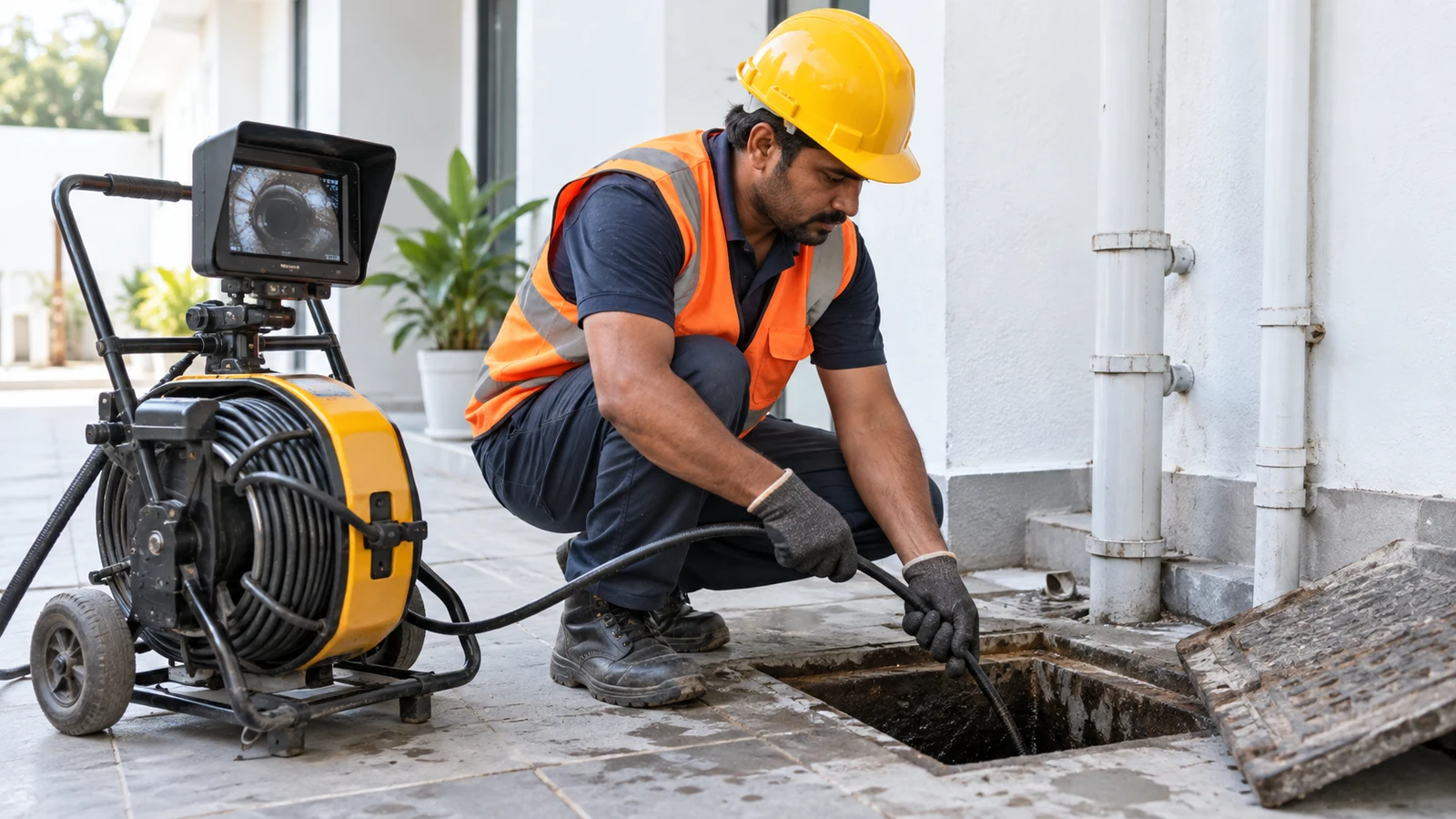 Sewer and drainage work service