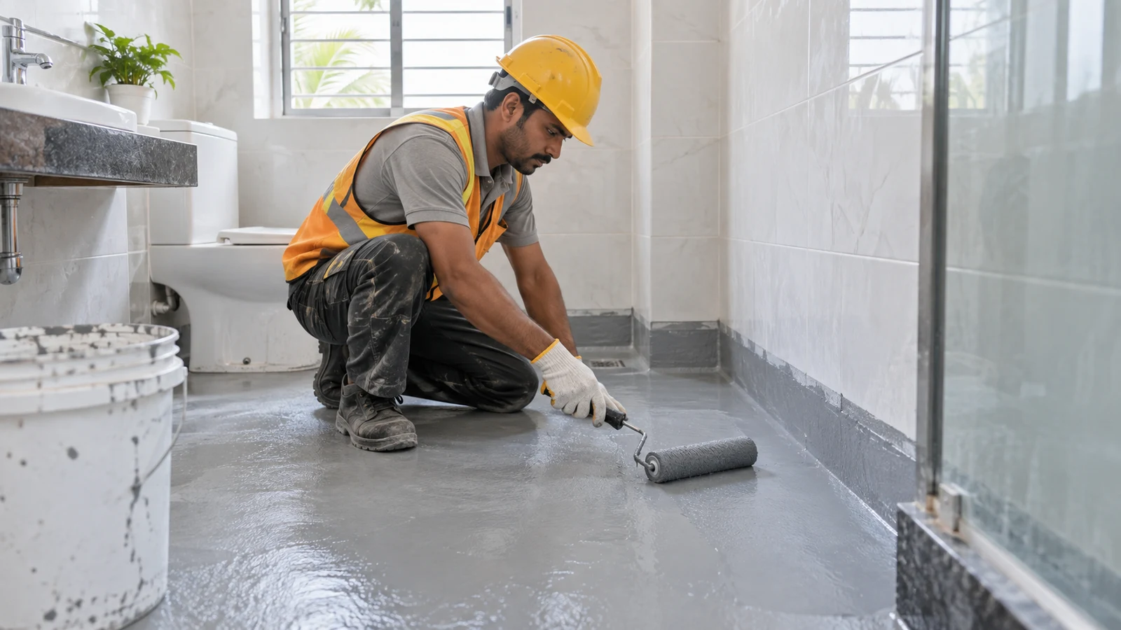 Bathroom waterproofing service