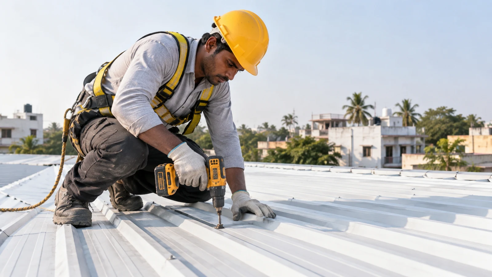 New roof installation service