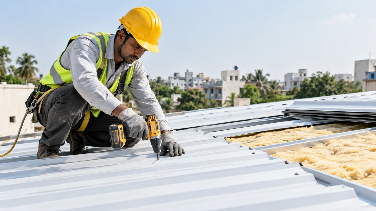 Roof replacement service